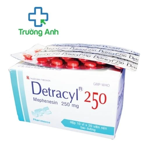 Detracyl 250 - Thuốc điều trị thoái hóa cột sống của Cửu Long 