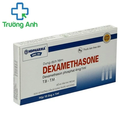 Dexamethasone 4mg/1ml HD Pharma - Thuốc điều trị các bệnh hô hấp