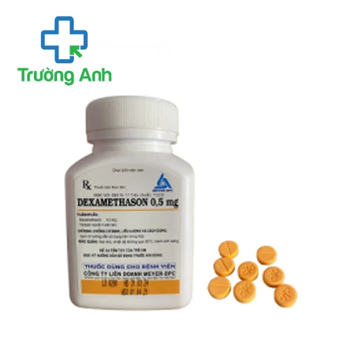 Dexamethasone 0,5mg Meyer - Thuốc chống viêm và dị ứng