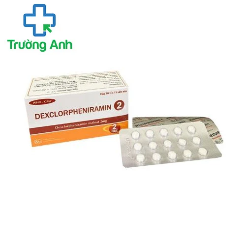 Dexclorpheniramin 2 Khapharco - Thuốc điều trị viêm mũi dị ứng
