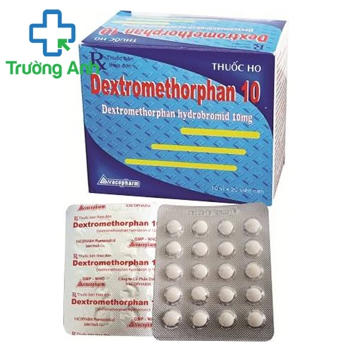 Dextromethorphan 10 Vacopharm - Thuốc làm giảm cơn ho hiệu quả