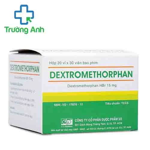 Dextromethorphan 15mg F.T.Pharma - Thuốc trị ho hiệu quả