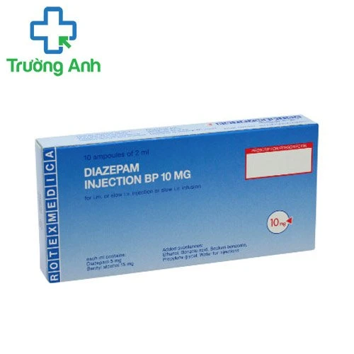 Diazepam Injection BP 10mg Rotexmedica - Trị rối loạn thần kinh