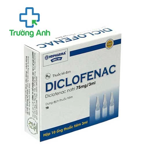 Diclofenac 75mg/3ml HD Pharma - Thuốc giảm đau nhanh chóng