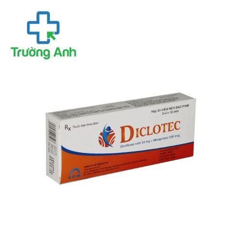 Diclotec SPM - Điều trị viêm đau sau chấn thương hoặc sau phẫu thuật