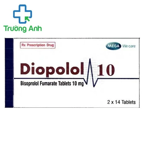 Diopolol 10 Mega - Thuốc điều trị tăng huyết áp của Ireland