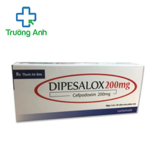Dipesalox 200mg Hataphar - Thuốc kháng sinh trị nhiễm khuẩn