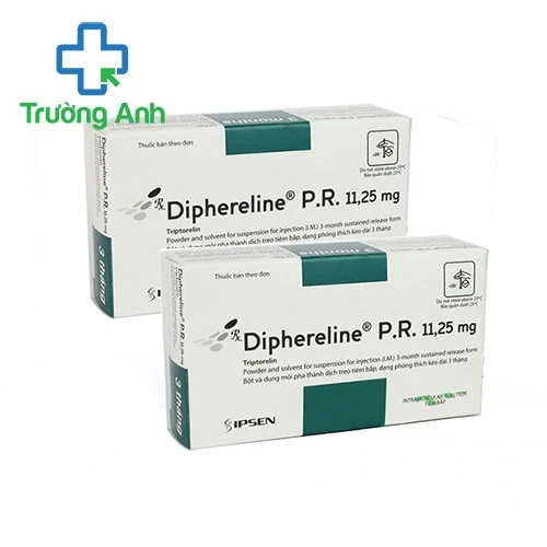 Diphereline P.R. 11.25mg Ipsen - Thuốc điều trị ung thư tuyến tiền liệt