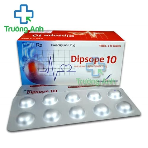 Dipsope 10 - Thuốc điều trị bệnh tăng huyết áp hiệu quả của Ấn Độ