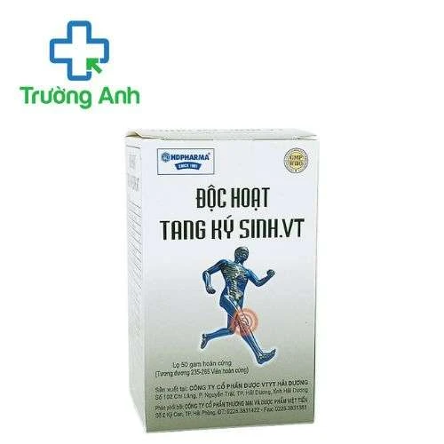 Độc hoạt tang ký sinh. VT HD Pharma - Bổ can thận, trừ thấp, chủ trị đau nhức xương