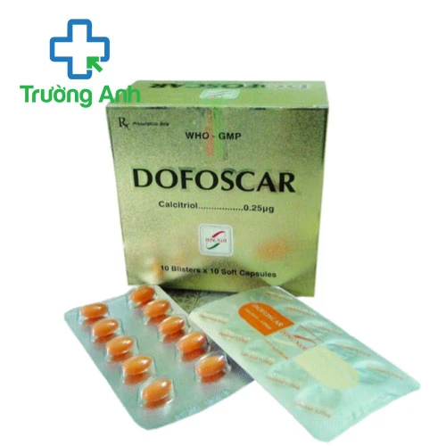 Dofoscar 0,25mcg - Thuốc điều trị bệnh loãng xương hiệu quả