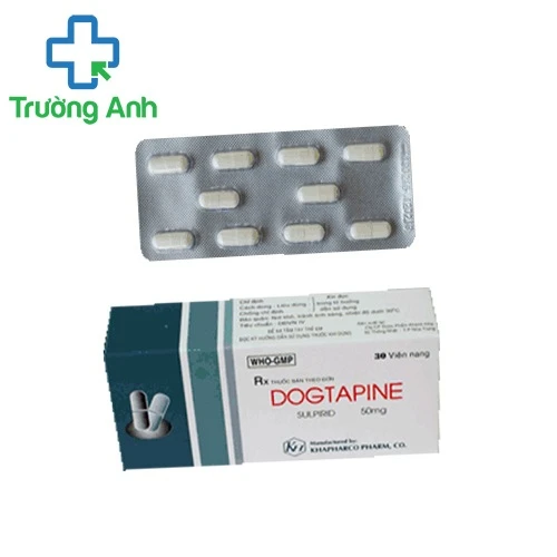 Dogtapine 50mg Khapharco - Thuốc trị rối loạn tâm thần hiệu quả