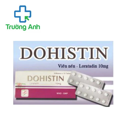 Dohistin 10mg - Thuốc điều trị viêm mũi dị ứng hiệu quả