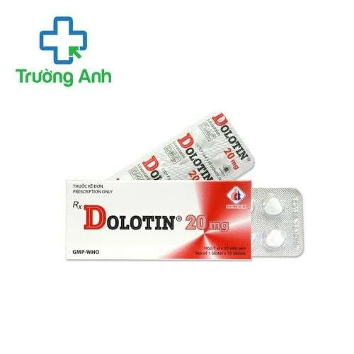 Dolotin 20mg Domesco - Giúp hạn chế bão hòa cholesterol