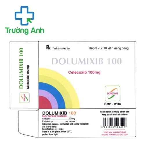 Dolumixib 100 - Thuốc điều trị đau xương khớp hiệu quả