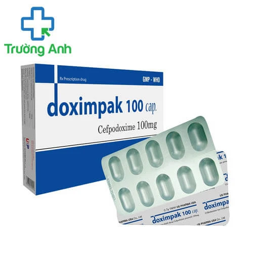 DOXIMPAK 100 cap USP - Thuốc điều trị nhiễm khuẩn hiệu quả