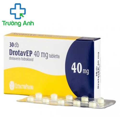 Drotavep 40mg tablets - Thuốc điều trị co thắt cơ trơn hiệu quả