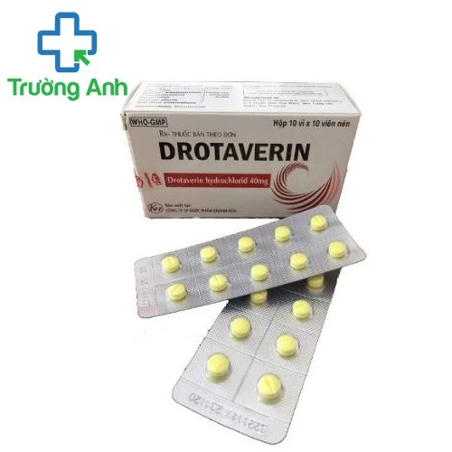 Drotaverin 40mg Khapharco - Thuốc chống co thắt hiệu quả