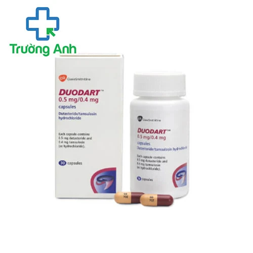 Duodart 0,5mg/0,4mg Catalent - Thuốc trị phì đại tuyến tiền liệt