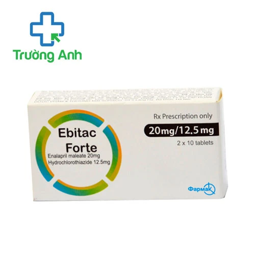 Ebitac Forte - Thuốc điều trị tăng huyết áp của Farmak