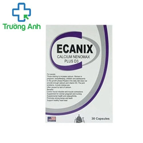 Ecanix - VIên uống phòng ngừa loãng xương hiệu quả của Mỹ