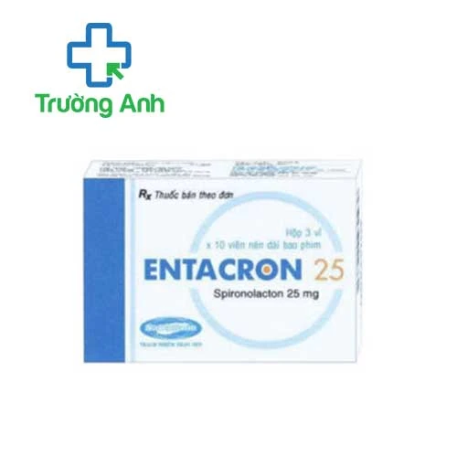 Entacron 25 Savipharm - Thuốc chống phù nề hiệu quả