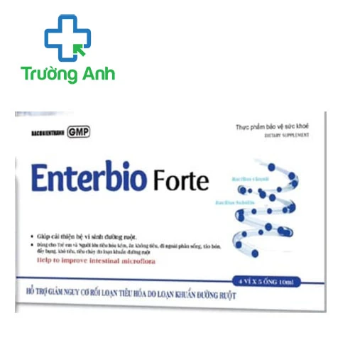 Enterbio forte - Giúp tăng cường hệ tiêu hóa khỏe mạnh