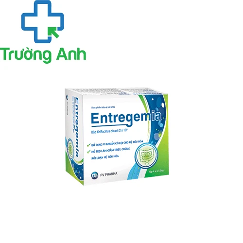 ENTREGEMIA - Bổ sung men vi sinh lợi cho tiêu hóa của PV Pharma