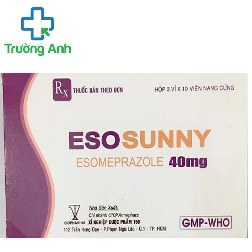 Esosunny - Thuốc điều trị trào ngược thực quản của Cophavina