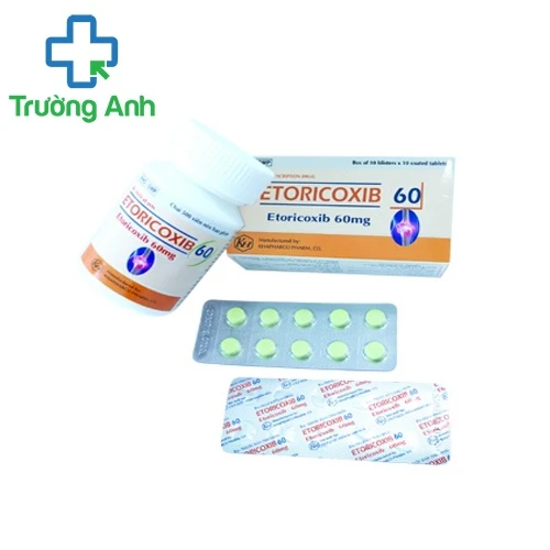 Etoricoxib 60 -  Giúp điều trị viêm xương khớp hiệu quả