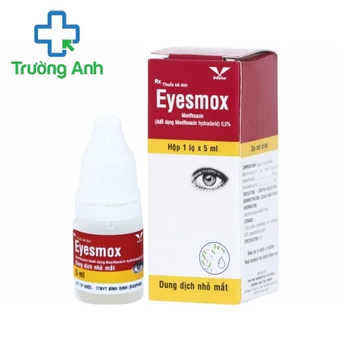 Eyesmox - Thuốc điều trị viêm kết mạc hiệu quả của Bidiphar