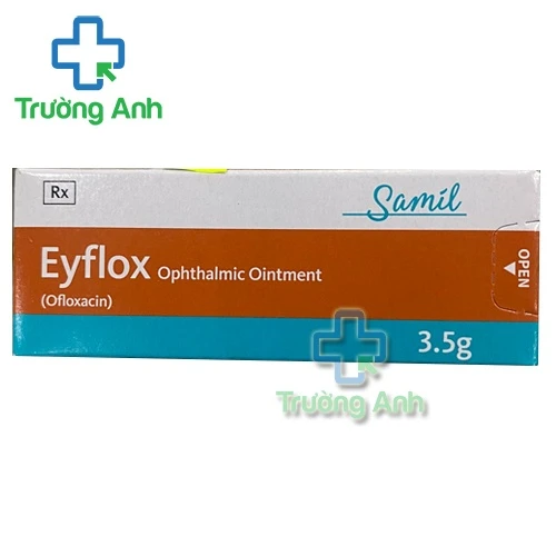 Eyflox ophthalmic ointment - Thuốc tra mắt của Hàn Quốc