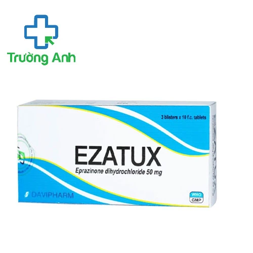 Ezatux - Thuốc điều trị viêm phế quản của Davipharm