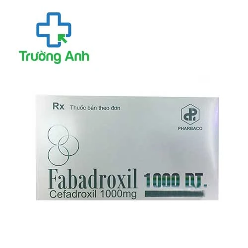 Fabadroxil 1000 DT Pharbaco - Thuốc điều trị nhiễm khuẩn hiệu quả