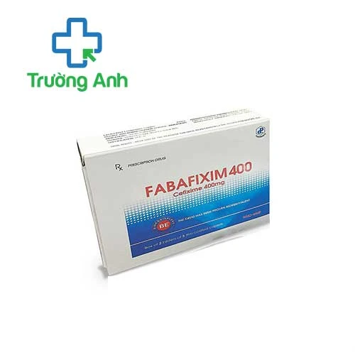 Fabafixim 400 Pharbaco - Thuốc điều trị nhiễm khuẩn rộng