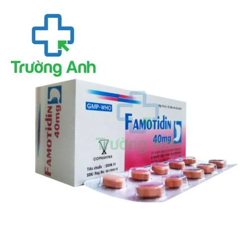 Famotidin 40mg Armepharco - Thuốc trị loét dạ dày, tá tràng