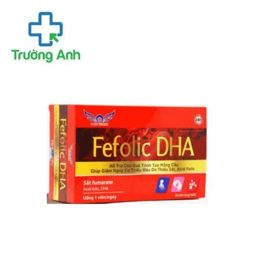 Fefolic DHA Santex - Bổ sung sắt, acid folic cho cơ thể