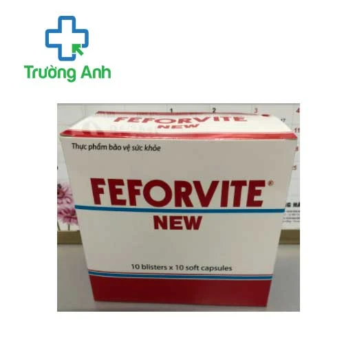 Feforvite New - Sản phẩm bổ sung Sắt cho người thiếu máu hiệu quả
