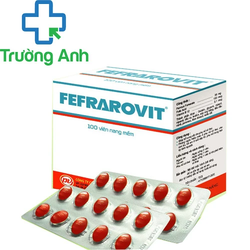 Fefrarovit - Sản phẩm bổ sung sắt cho cơ thể của PV Pharma