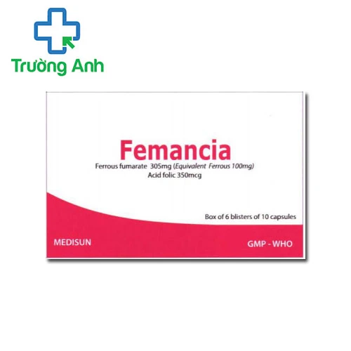 Femancia - Thuốc điều trị trường hợp thiếu máu hiệu quả