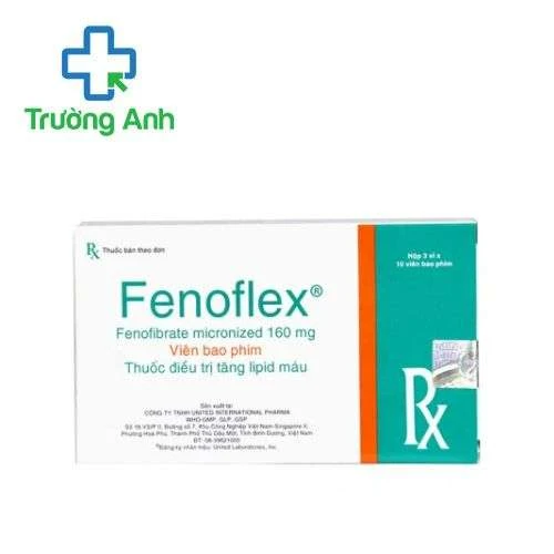 Fenoflex United International Pharma - Kết hợp với chế độ ăn cho bệnh nhân tăng Triglyceride máu