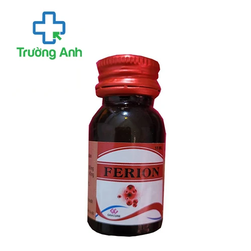 Ferion 40mg/15ml Gracure - Hỗ trợ điều trị thiếu máu hiệu quả