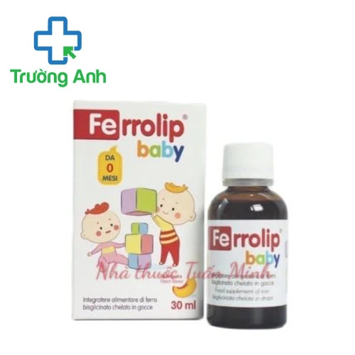 Ferrolip baby - Giúp bổ sung Sắt cho cơ thể của trẻ em