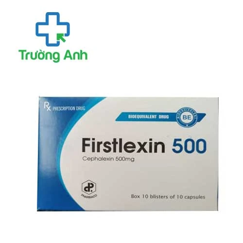 Firstlexin 500 Pharbaco - Thuốc điều trị nhiễm khuẩn nhanh chóng