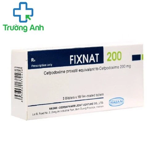 Fixnat 200 - Thuốc điều trị nhiễm khuẩn nhẹ và vừa hiệu quả