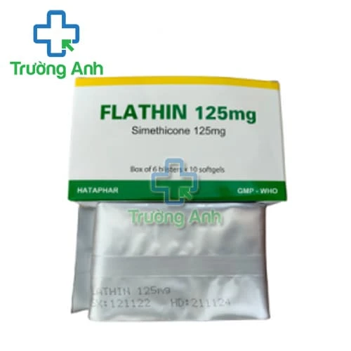 Flathin 125 mg Hataphar - Thuốc trị đầy hơi hiệu quả