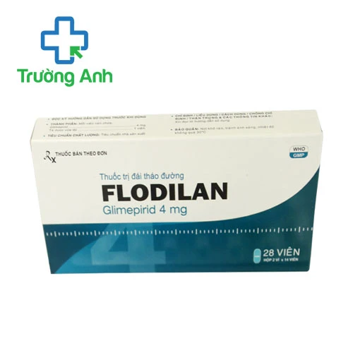 Flodilan 4mg - Thuốc điều trị đái tháo đường của Davipharm
