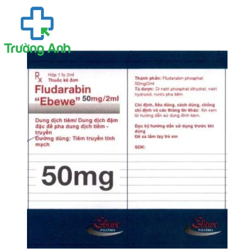Fludarabin "Ebewe" 50mg/2ml - Thuốc điều trị ung thư bạch cầu