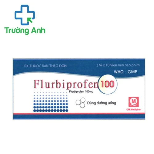 FLURBIPROFEN 100 QM.Mediphar - Thuốc giảm đau hiệu quả