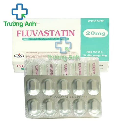 Fluvastatin 20mg MD Pharco - Thuốc giảm Cholesterol hiệu quả